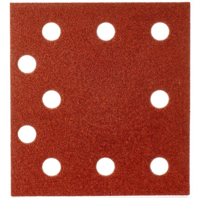 Brusné listy pro vibrační brusky MILWAUKEE 115x107 mm G40 10 ks