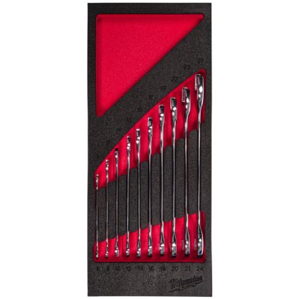 Pěnová vložka MILWAUKEE se sadou vidlicových klíčů 10 ks