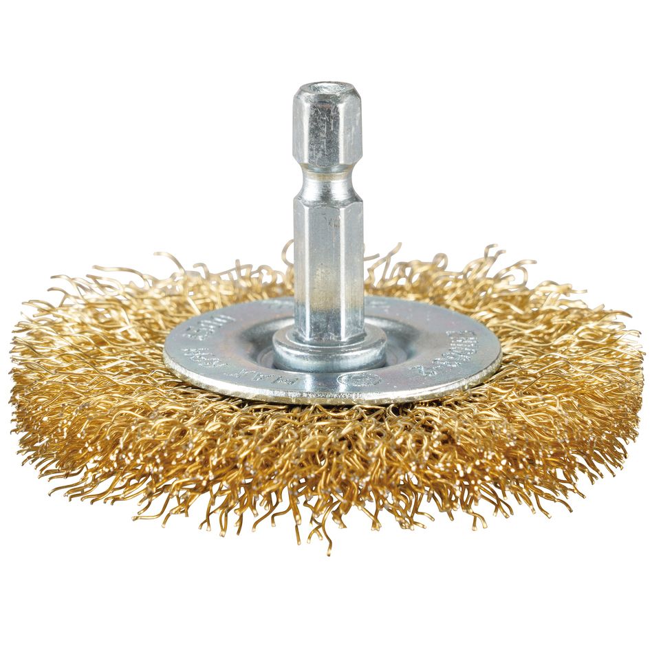 Kartáč kotoučový MAKITA potažený mosazí Ø 63 mm D-73673