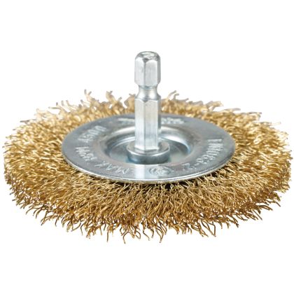 Kartáč kotoučový MAKITA potažený mosazí Ø 75 mm D-73689