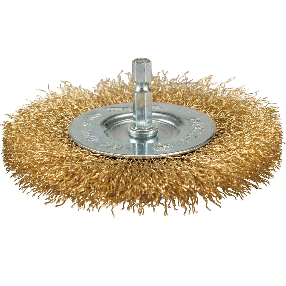 Kartáč kotoučový MAKITA potažený mosazí Ø 100 mm D-73695