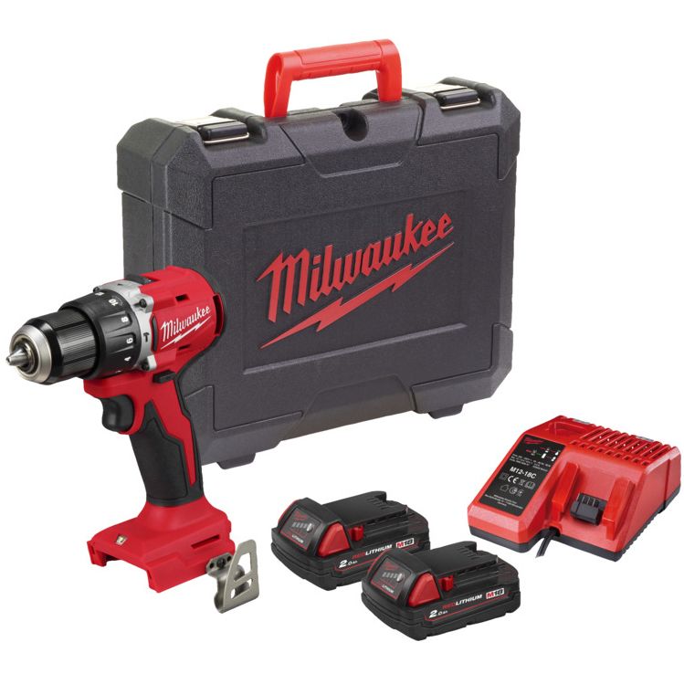 Aku příklepový šroubovák MILWAUKEE M18 BLPDRC-202C