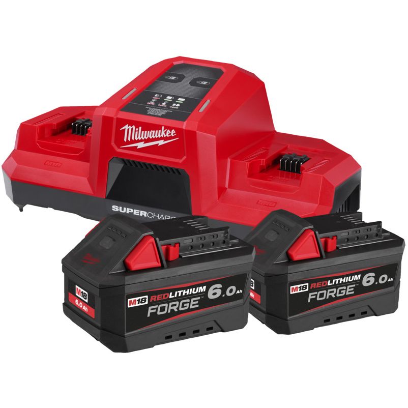 Sada akumulátorů a nabíječky MILWAUKEE M18 FORGENRG-602