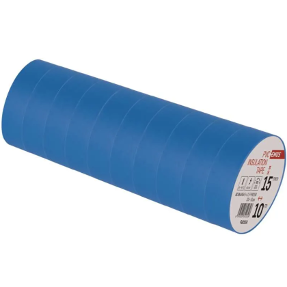 Izolační páska EMOS PVC 15 mm / 10 m modrá 10 ks