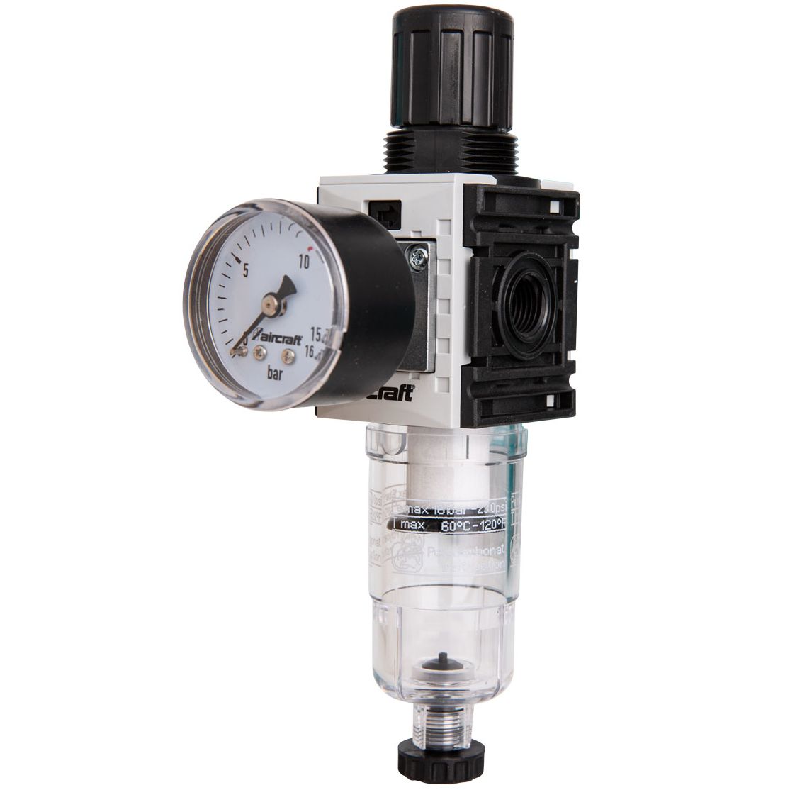 Regulátor tlaku s filtrem AIRCRAFT BG1 1/4