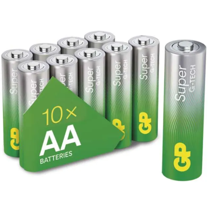 Baterie GP SUPER AA LR6 10 ks