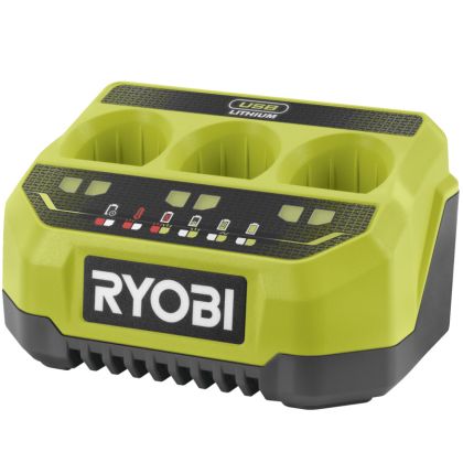 Nabíječka RYOBI RC43P USB Lithium tříportová