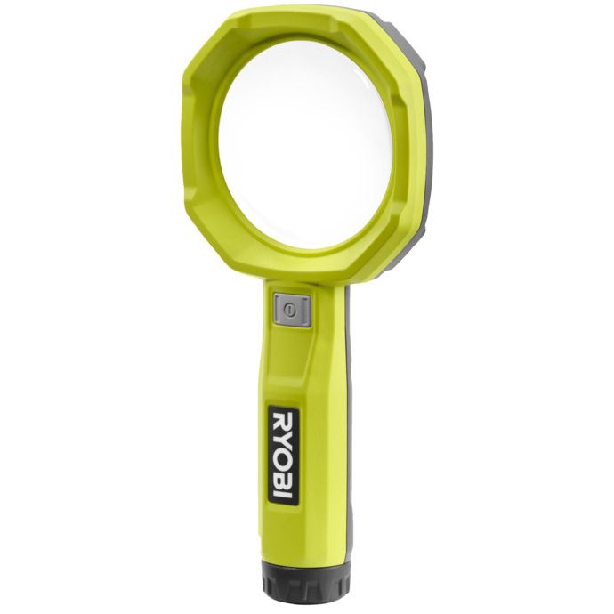 Aku svítilna s lupou RYOBI RML4-0 USB Lithium