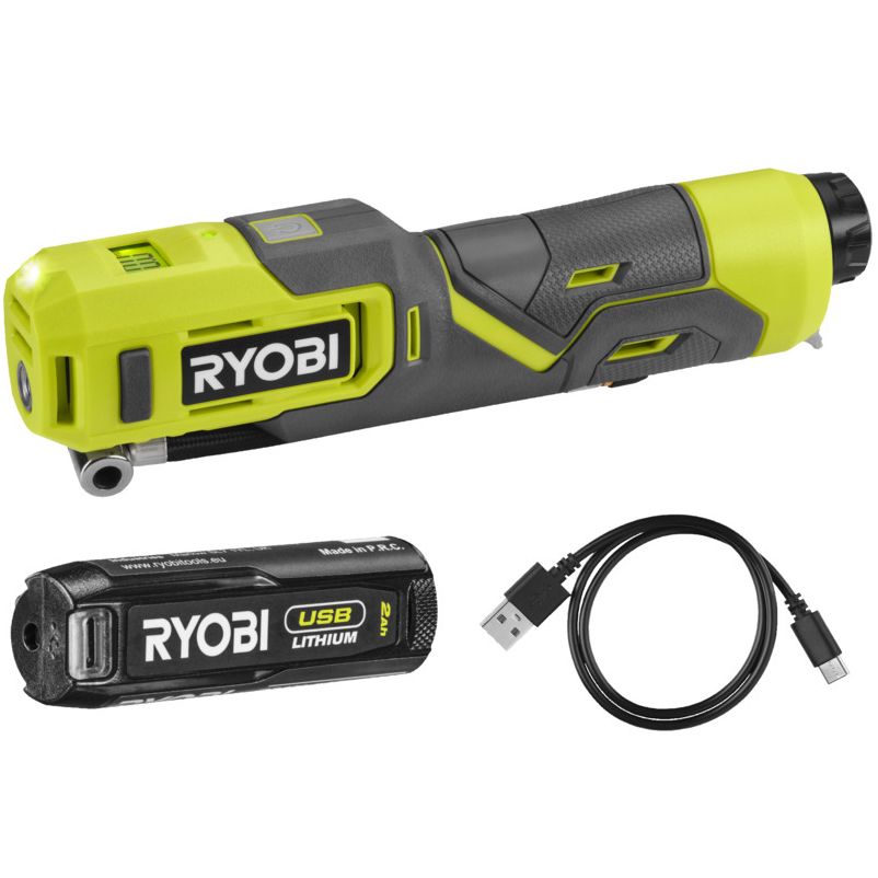 Aku kompresor RYOBI RI4-120G USB Lithium
