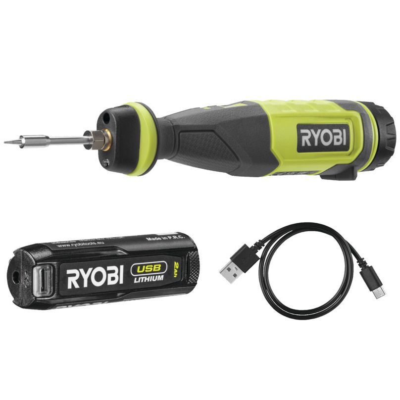 Aku pájka RYOBI RSI4-120G USB Lithium