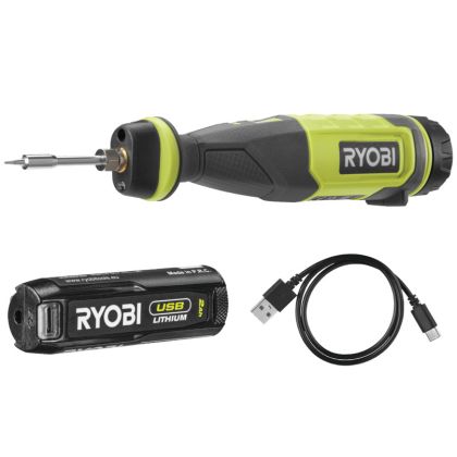 Aku pájka RYOBI RSI4-120G USB Lithium