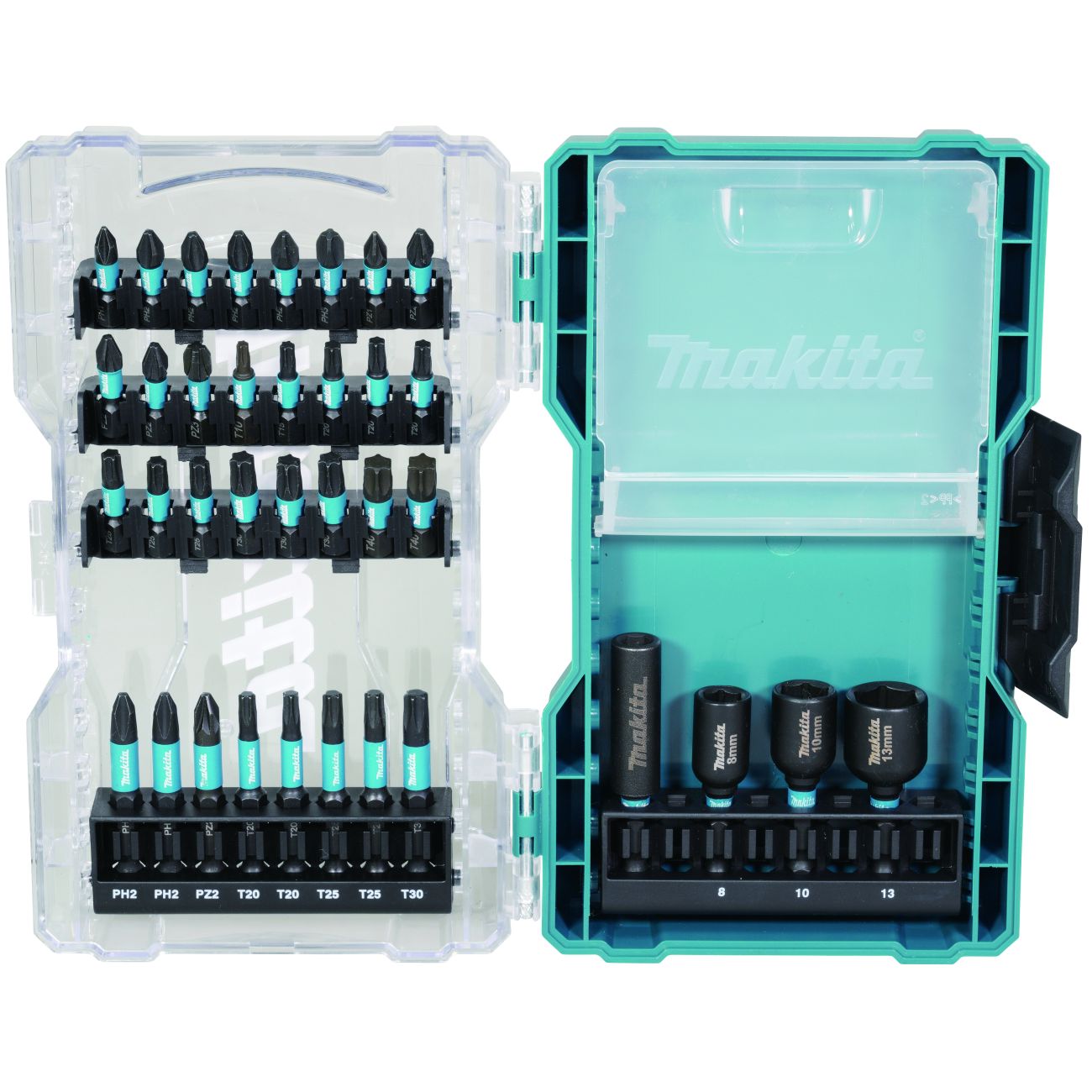 Sada bitů MAKITA Impact Black 36 ks E-22925