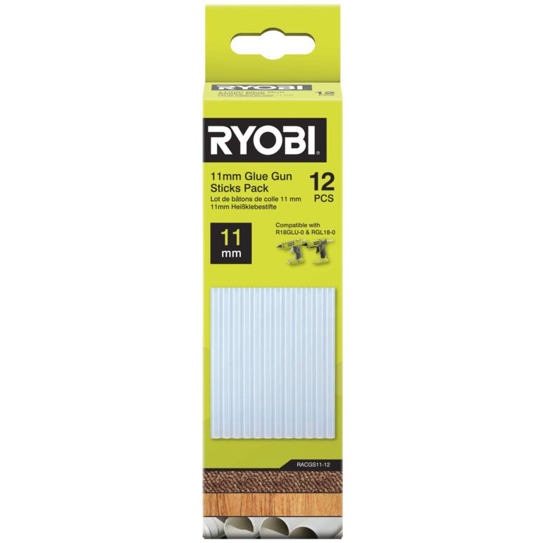 Tavné tyčinky RYOBI RACGS11-12 11 mm 12 ks