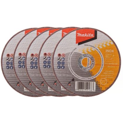Sada řezných kotoučů na nerez MAKITA 76x1,0x10 mm 5 ks
