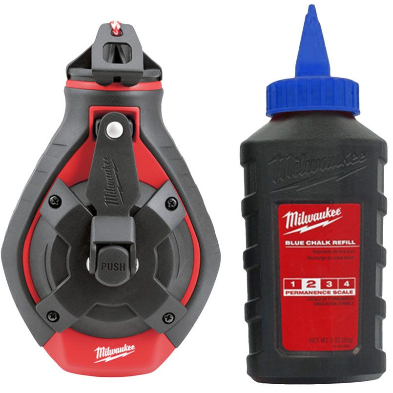 Značkovací šňůra MILWAUKEE široká 30 m + modrá náplň