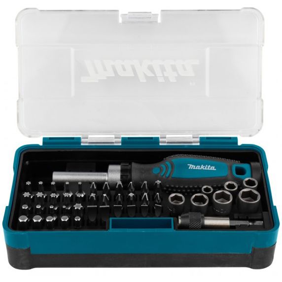 Sada bitů a hlavic se šroubovákem MAKITA 47 ks B-36170