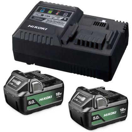 Sada akumulátorů a nabíječky HiKOKI UC18YSL3WKZ