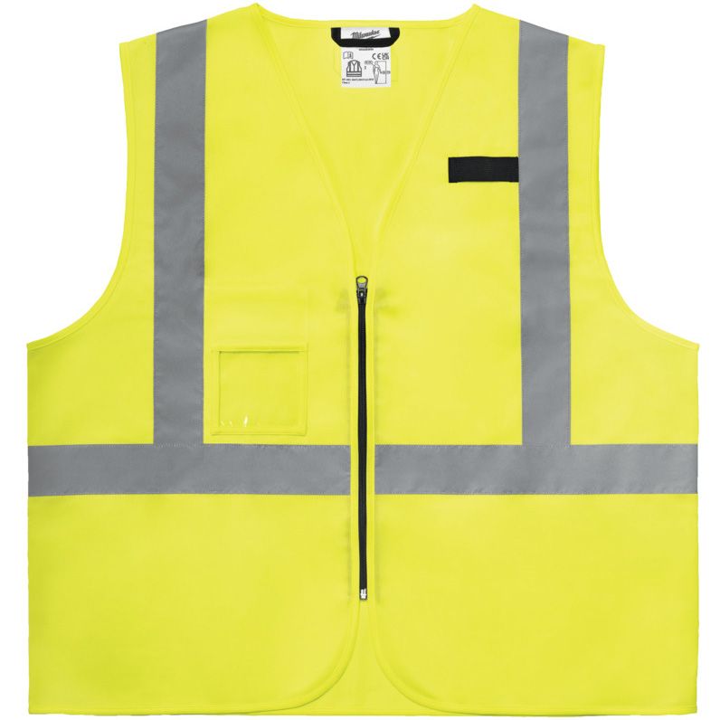 Vesta s vysokou viditelností MILWAUKEE CONTRACTOR žlutá vel. 2XL/3XL