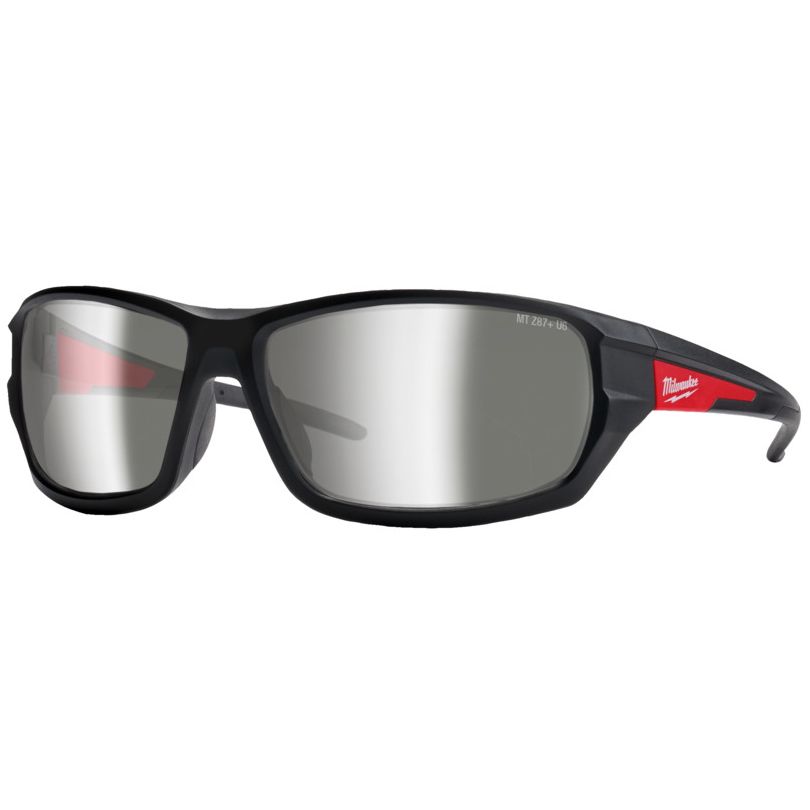 Ochranné brýle MILWAUKEE výkonnostní zrcadlové stříbrné