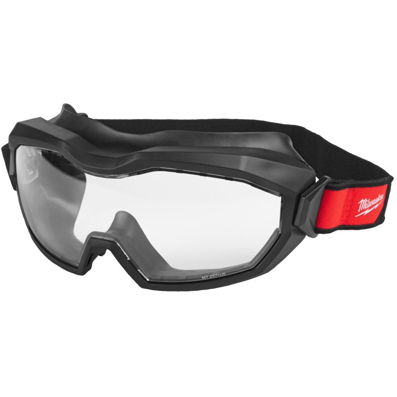 Ochranné brýle uzavřené MILWAUKEE široké odvětrávané čiré