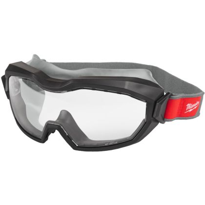 Ochranné brýle uzavřené MILWAUKEE široké neodvětrávané čiré