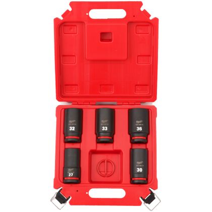 Sada průmyslových hlavic prodloužených MILWAUKEE SHOCKWAVE 3/4