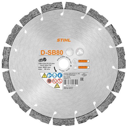 Diamantový kotouč STIHL D-SB80 230 mm