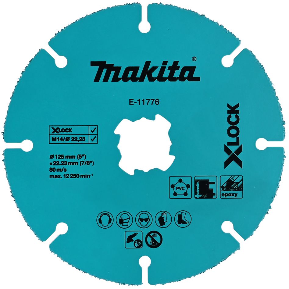 Řezný kotouč univerzální MAKITA TCT X-LOCK 125x2,0x10 mm