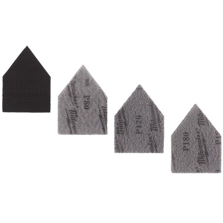 Sada síťovaných brusných listů MILWAUKEE 67x92 mm 13 ks