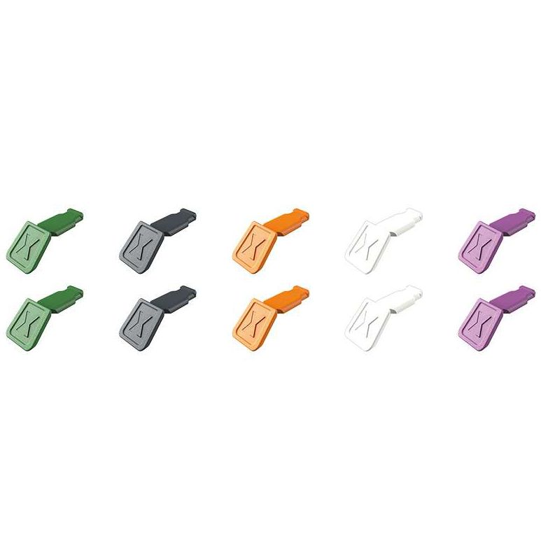 Klipy KNIPEX ColorCode mix barev 2 10 ks