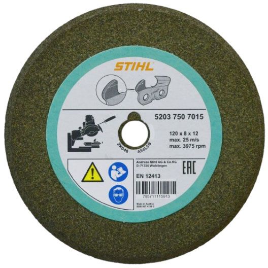 Brusný kotouč na řetězy STIHL 120x12x8