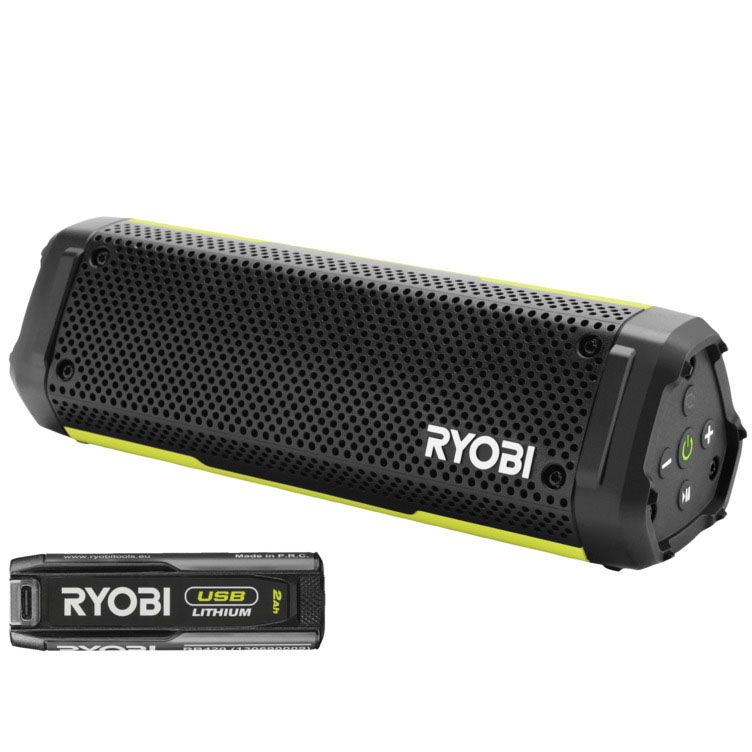 Aku reproduktor RYOBI RS4-120G USB Lithium