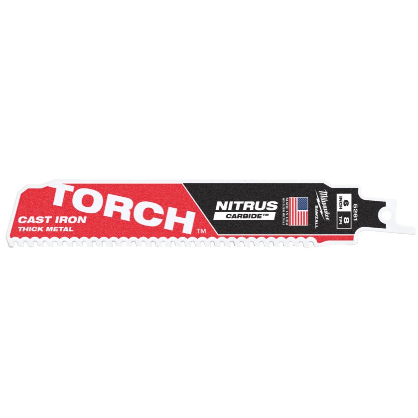 Pilový plátek na kov MILWAUKEE TORCH NITRUS CARBIDE 150 x 3,2 mm
