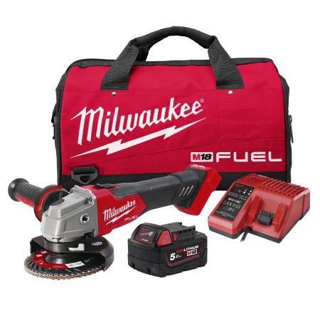 Aku úhlová bruska MILWAUKEE M18 FSAG125X-501B