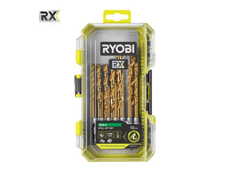Sada vrtáků do kovu  RYOBI RARXHG13 RX 13 ks