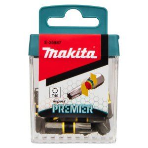Bit torzní MAKITA Impact Premier (C-form) T40 x 25 mm 15 ks