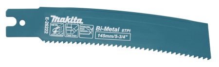 Pilový list MAKITA zahnutý BiM 145 x 1,6 mm , TPI 8, 5 ks