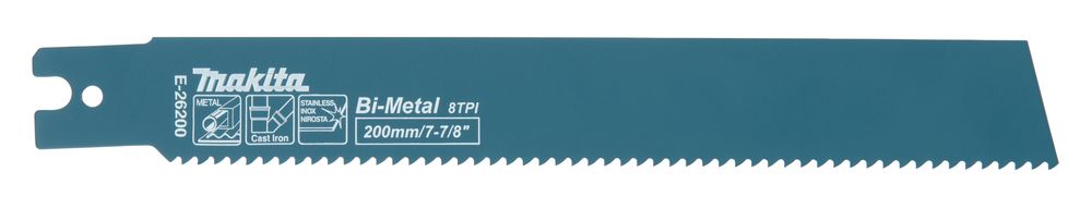 Pilový list MAKITA BiM 200 x 1,6 mm , TPI 8, 5 ks