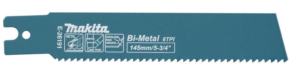 Pilový list MAKITA BiM 145 x 1,6 mm , TPI 8, 5 ks