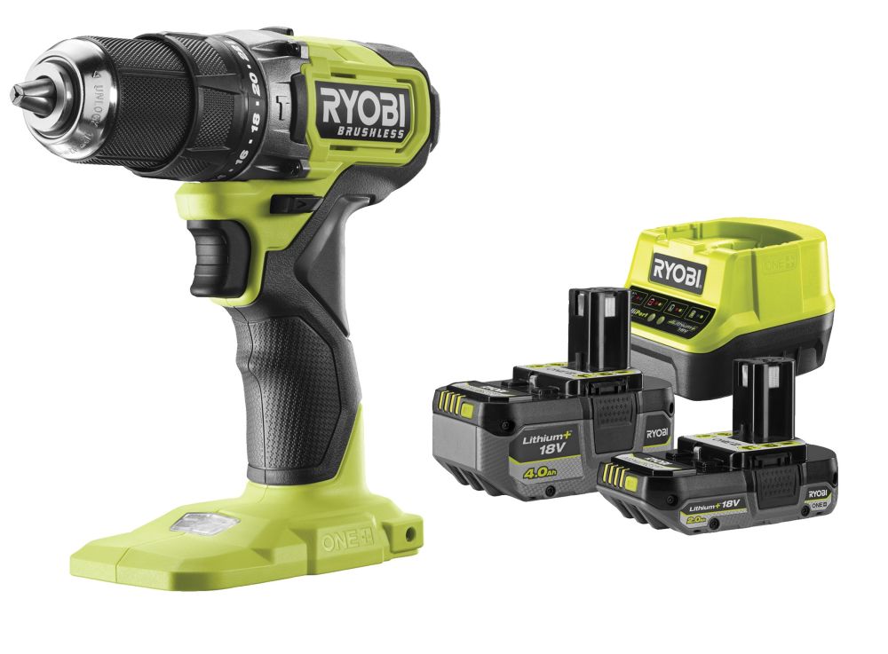 Aku příklepová vrtačka RYOBI RPD18BL1-2C42S ONE+