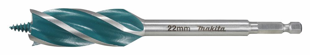 Vrták do dřeva MAKITA čtyřbřitý šestihran 1/4