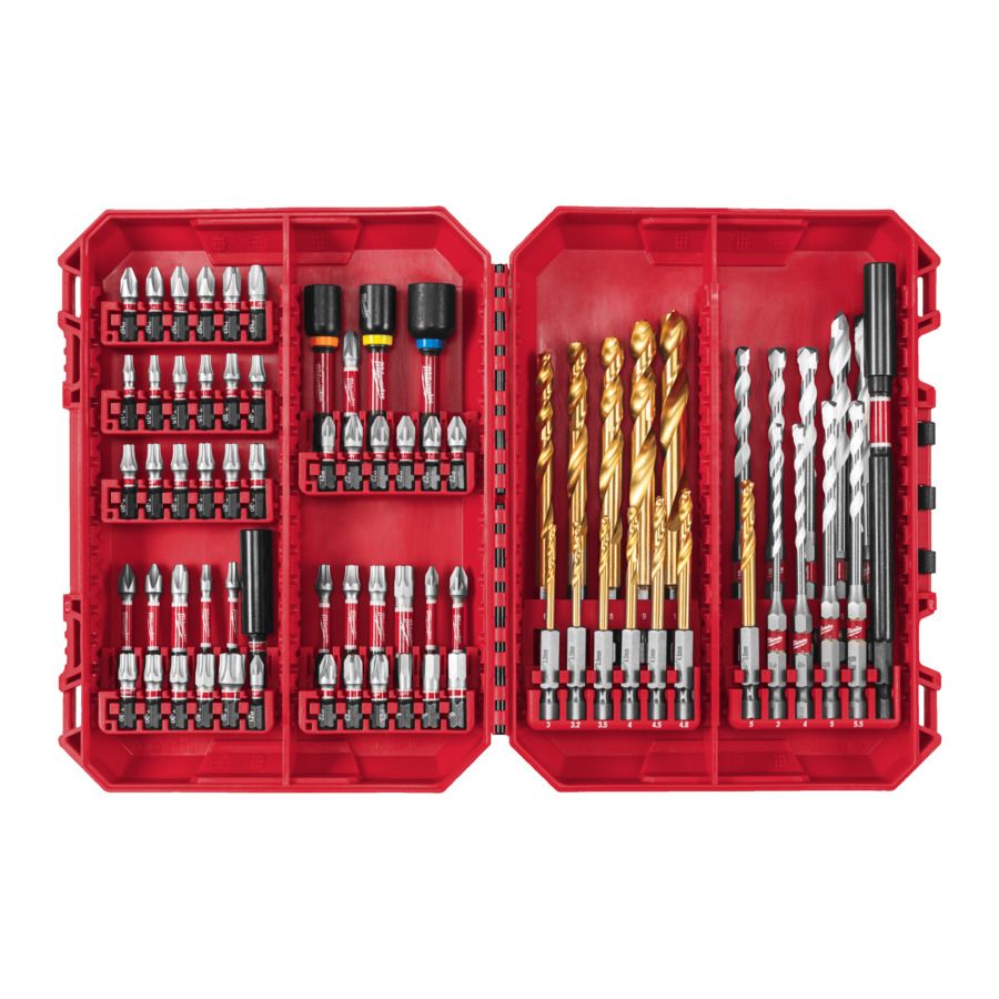 Sada bitů MILWAUKEE SHOCKWAVE IMPACT DUTY 74 ks