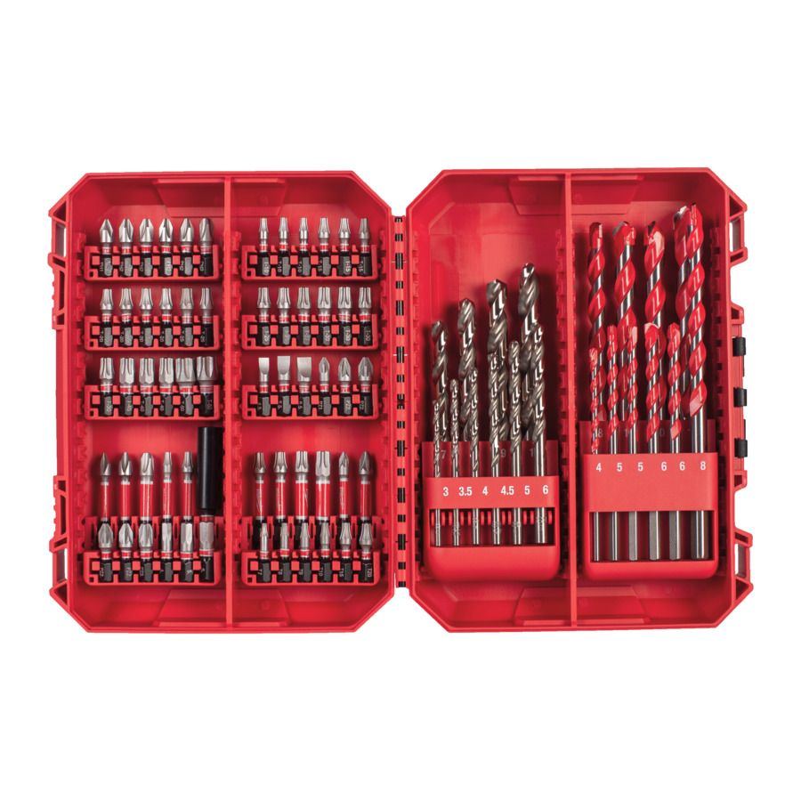 Sada bitů MILWAUKEE SHOCKWAVE IMPACT DUTY 80 ks