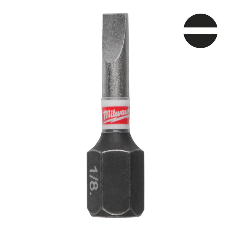Bit MILWAUKEE SHOCKWAVE IMPACT DUTY SL 5,5 x 25 mm 3 ks