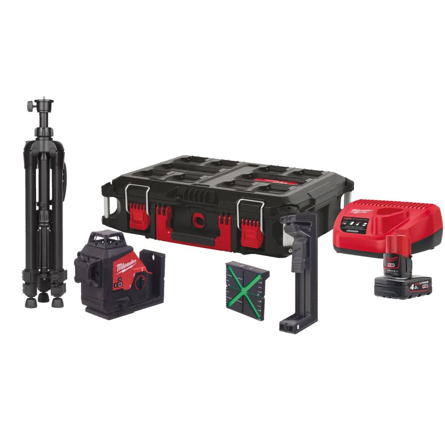 Sada laseru MILWAUKEE M12 3PLSKIT-401P