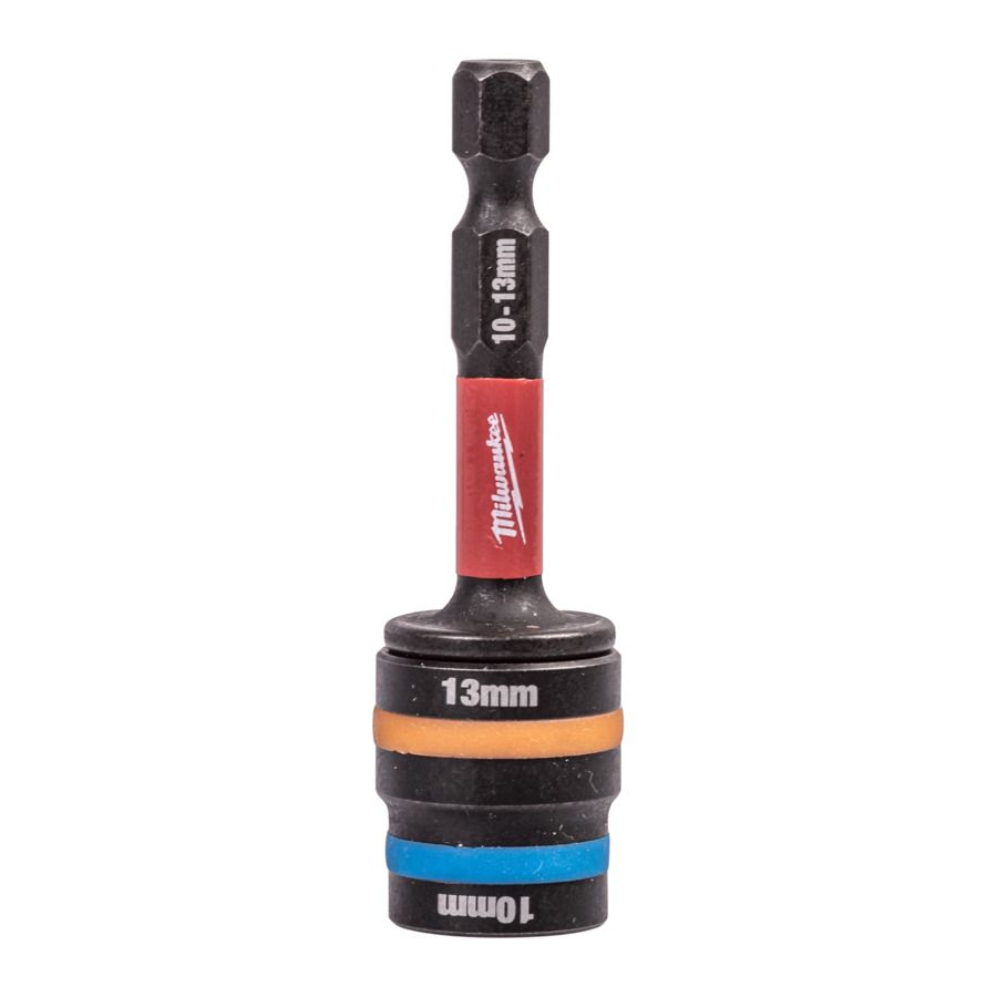 Magnetický nástrčný klíč MILWAUKEE SHOCKWAVE HEX Dual 10mm/13 mm 4932493345