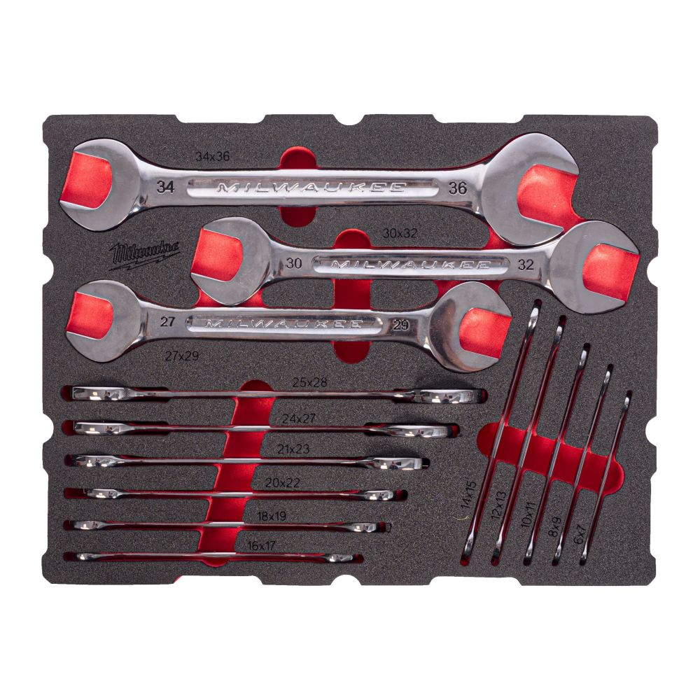 Sada Otevřenych klíčů MILWAUKEE 14ks 4932501874