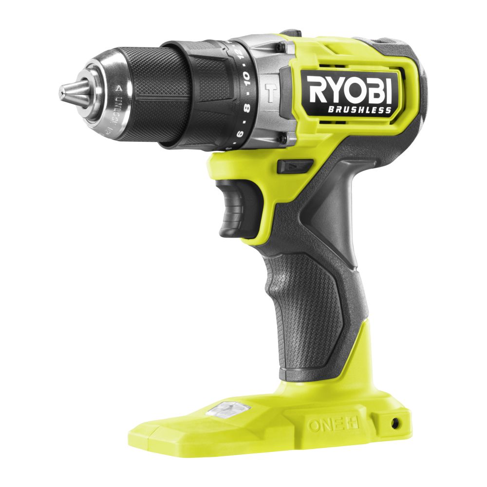 Aku bezuhlíková příklepová vrtačka RYOBI RPD18CBL-0 ONE+ 5133007106