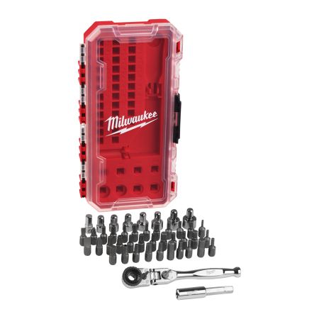 Sada mikroráčny s bity MILWAUKEE 44 ks 4932879332