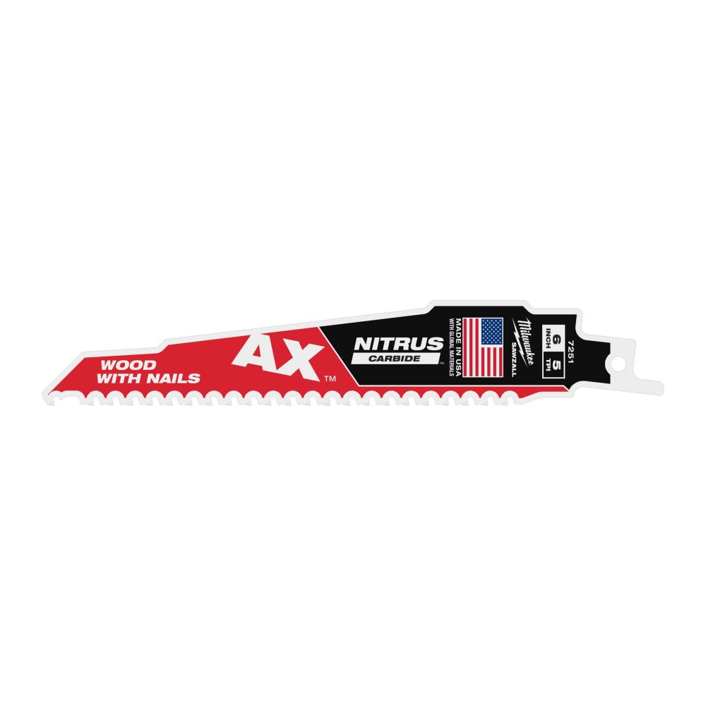 Pilové plátky MILWAUKEE TCT AX NITRUS 150x5 48477251